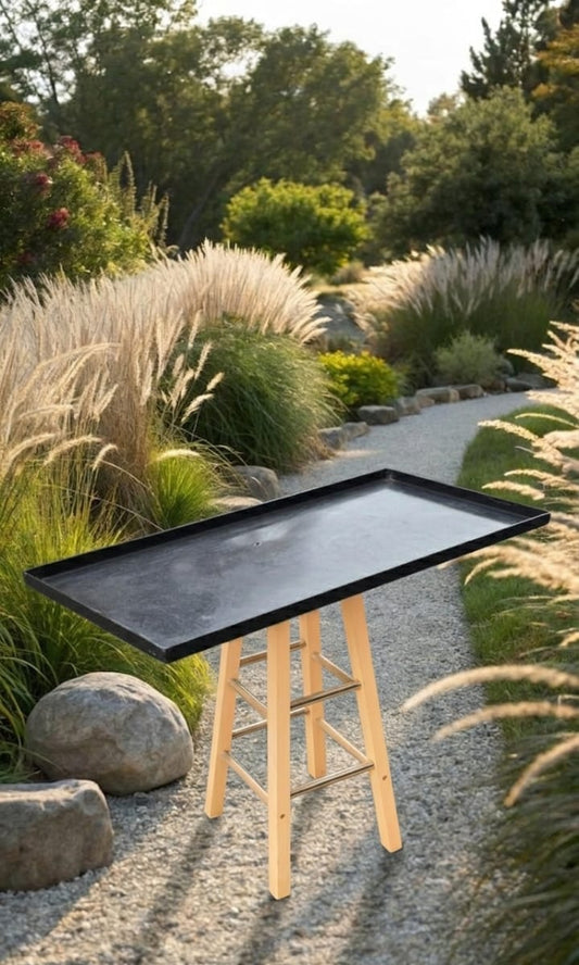 Anthracite Rectangular Pot