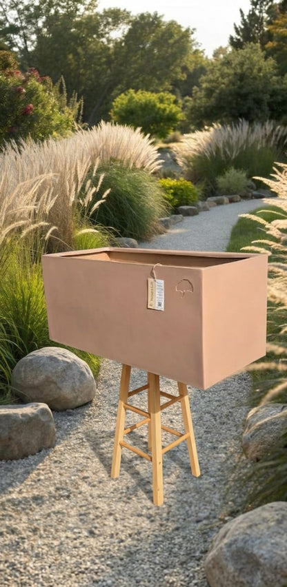 Light Terracotta Rectangular Pot